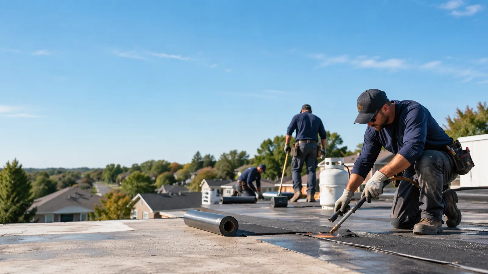 Flat Roof Leak Repair providers in Badin, NC